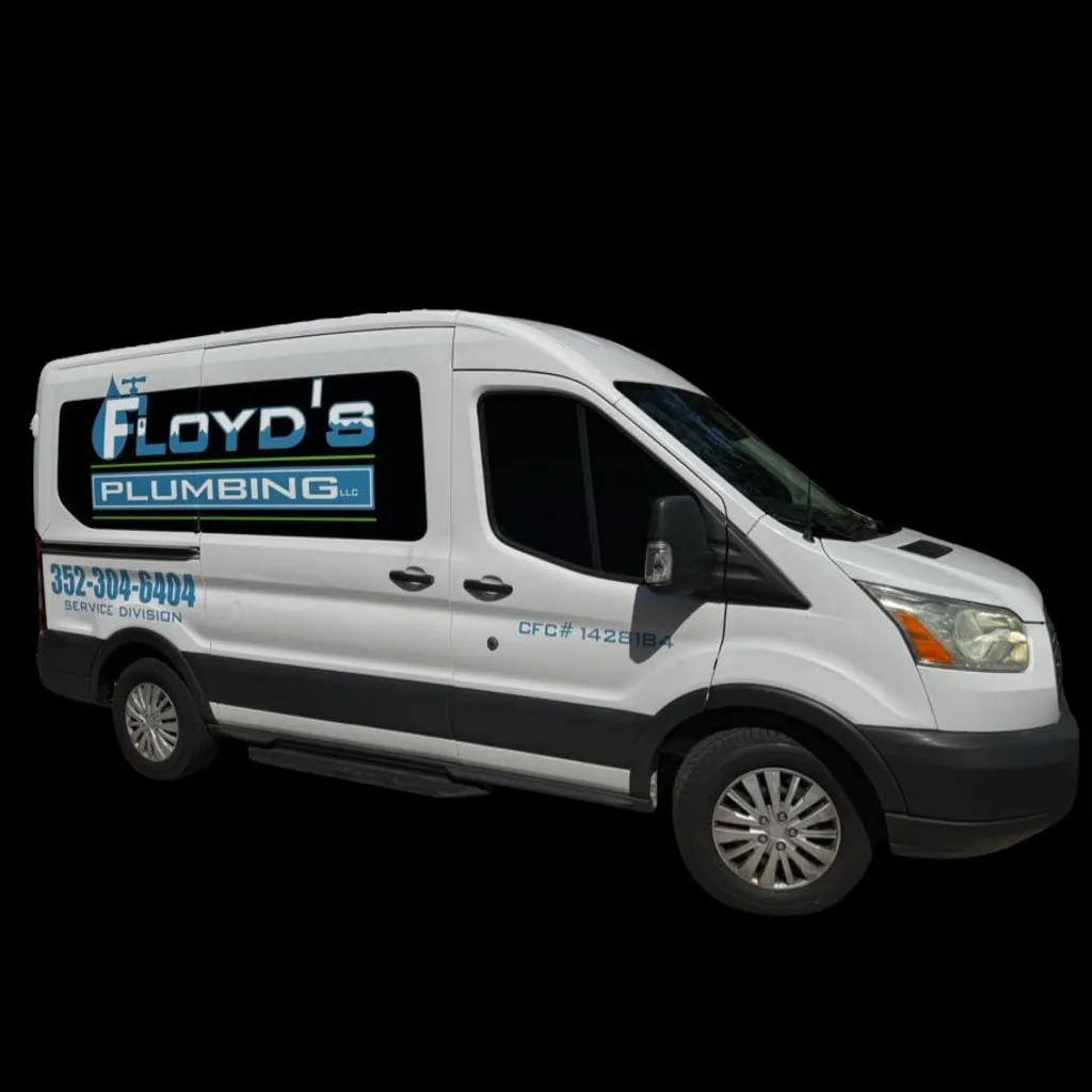 Floyd's Plumbing branded service van serving Ocala and Marion County